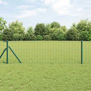 Recinzione Euro Verde 0,8 x 10 m Ferro rivestito in PVC 42004356