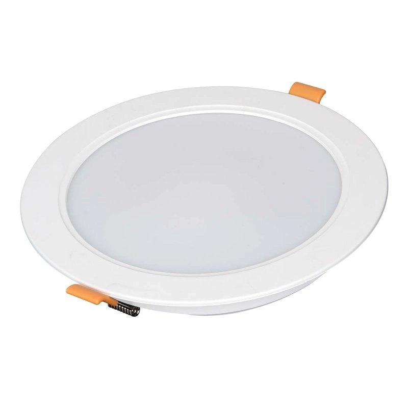 Faretto Led Da Incasso Rotondo 18W 1800LM Neutro 4000K Diametro 170mm Montaggio 2 In 1 Da Plafone e Da Incasso