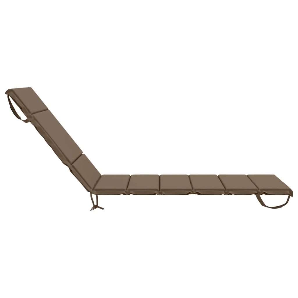 Cuscino per Lettino GEMERT 100% Poliestere Tortora 948589