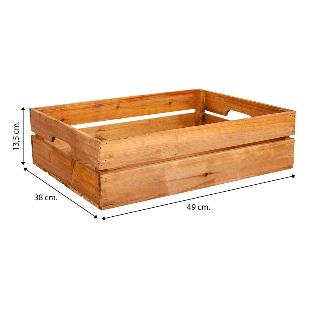 Cassetto in legno marrone 49x38x13,5h