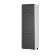 Vicco Armadio frigorifero Antracite casa di campagna 60 cm
