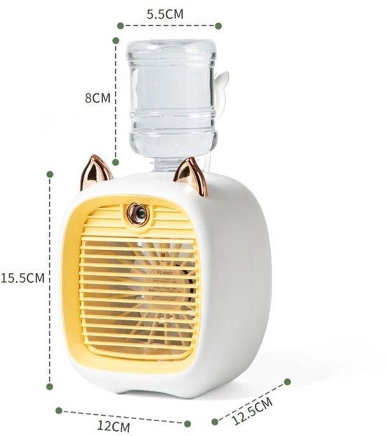 Ventilatore di raffreddamento portatile USB Mini ventilatore a aria ventilatore di raffreddamento per acqua 

Modello: 
Specifica: 5V 1A 12V 1A 3000RPM 10L/min 60x60x25mm