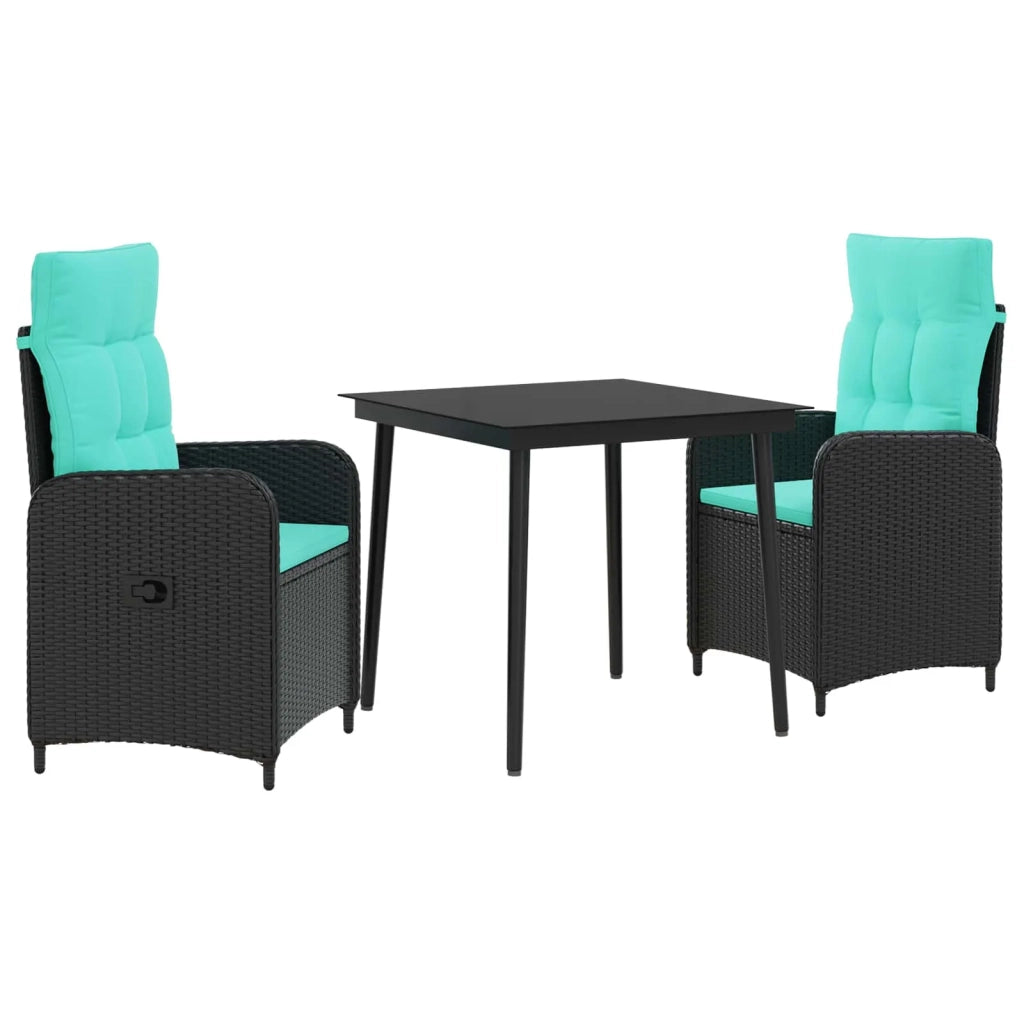 Set Tavolo da Salotto con cuscino con cuscino 3 pcs 3422452