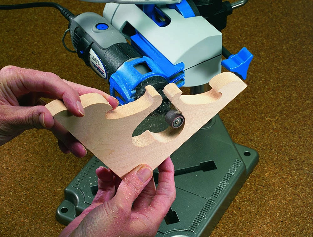 Workstation Dremel 220 Supporto Trapano a Colonna Stazione di Lavoro Orizzontale