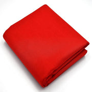Tessuto di cotone 100%, venduto per metro, larghezza 240 cm, tessuto di cotone 100% Oeko-Tex Standard 100, colori uniformi per cucire (rosso, 100 cm)