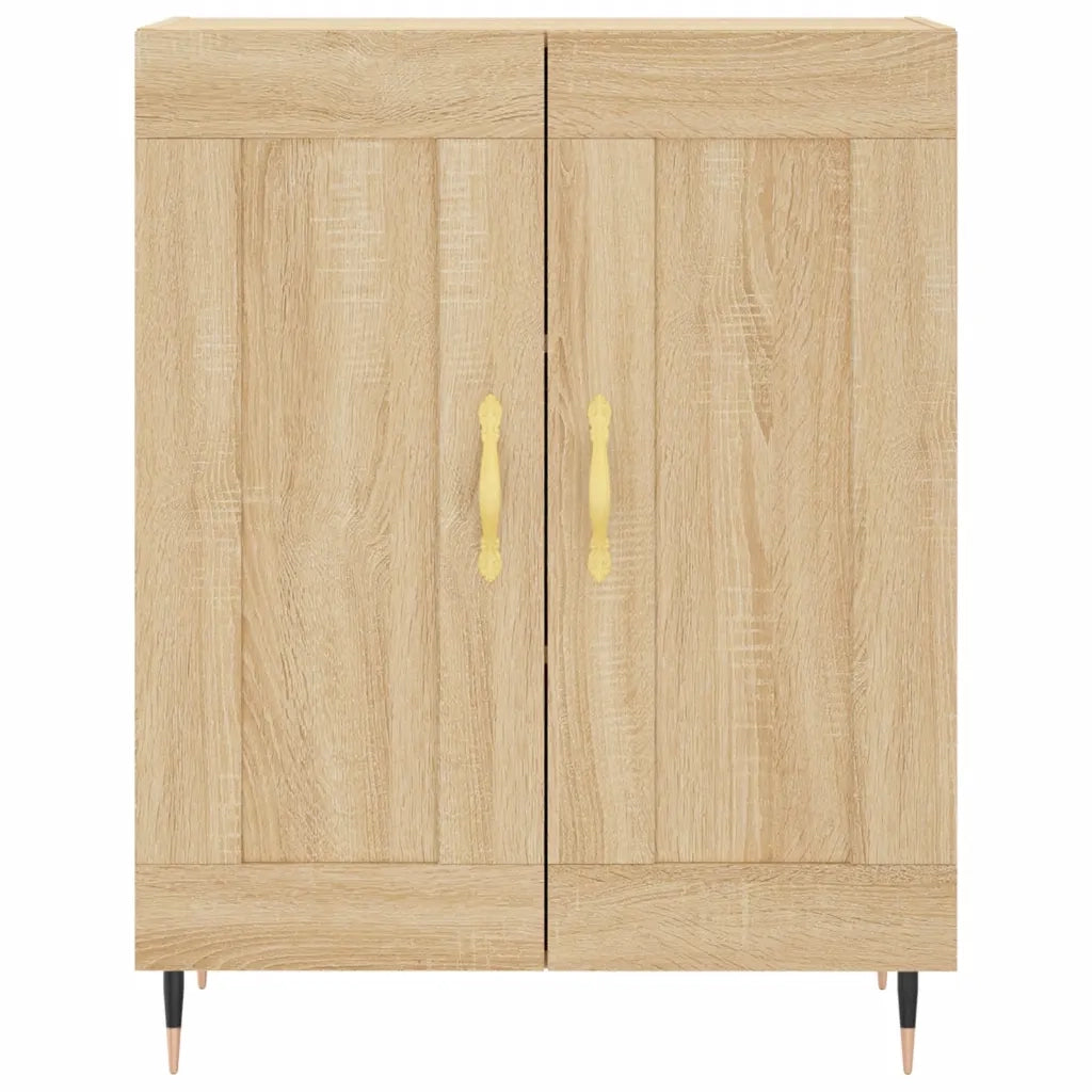 Credenza Rovere Sonoma 69,5x34x90 cm in Legno Multistrato 830175