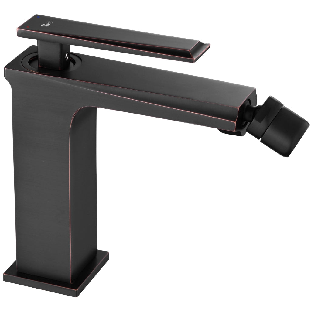 Rubinetto Da Bidet Rea Romano Old Black