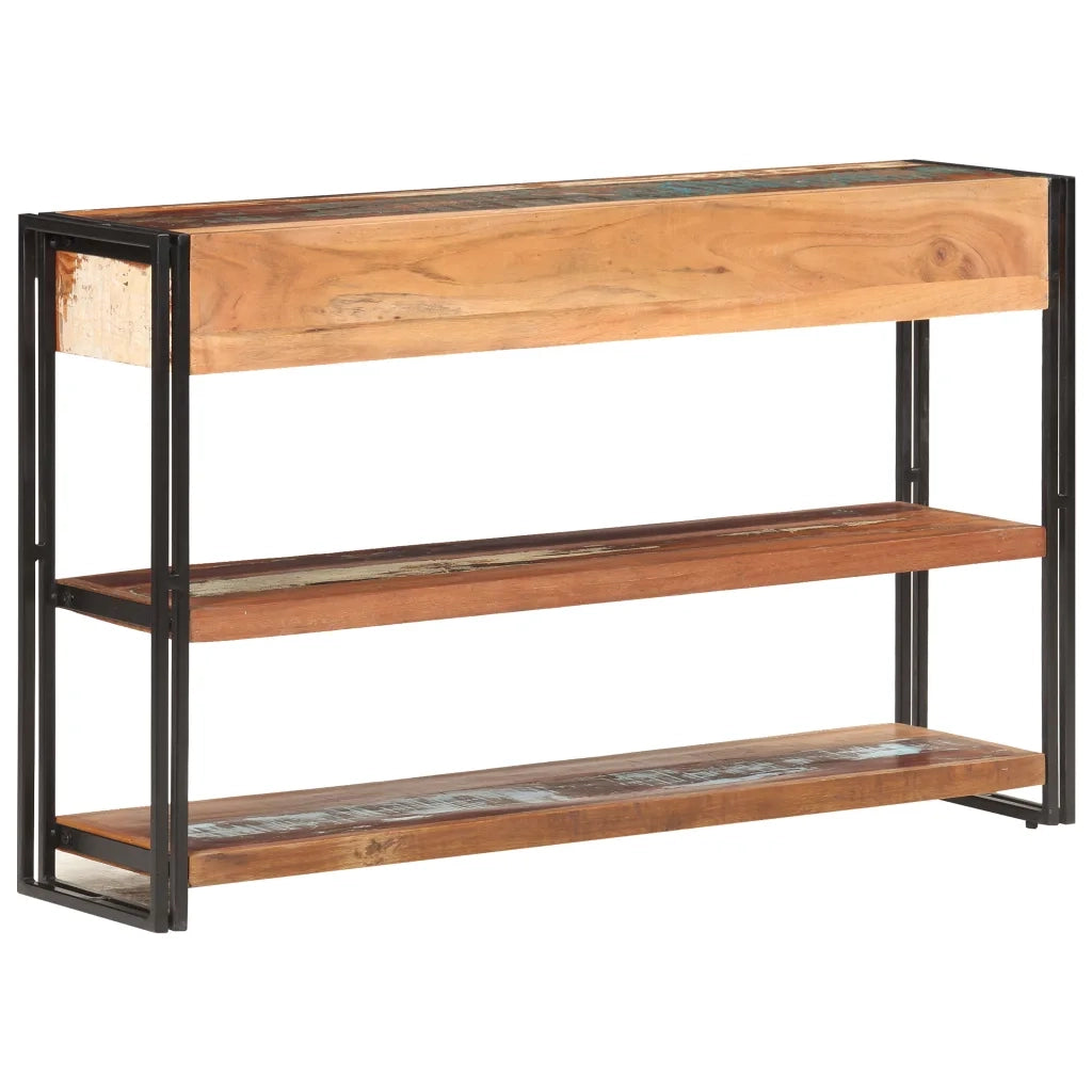 Credenza 120x30x75 cm in Legno Massello di Recupero 321804