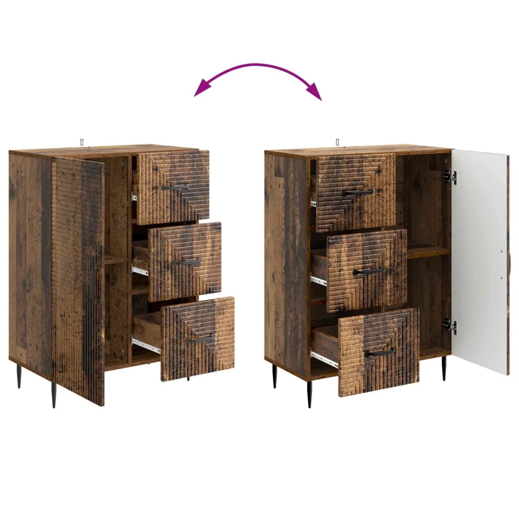 Credenza Legno antico 66 x 34,5 x 89,5 cm Legno ingegnerizzato
