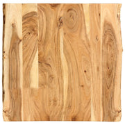 Dessus de table Bois d'acacia massif 58x(50-60)x2,5 cm