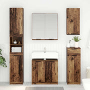 Mobile da Bagno con porta Legno vecchio 64,5 x 33,5 x 59 cm