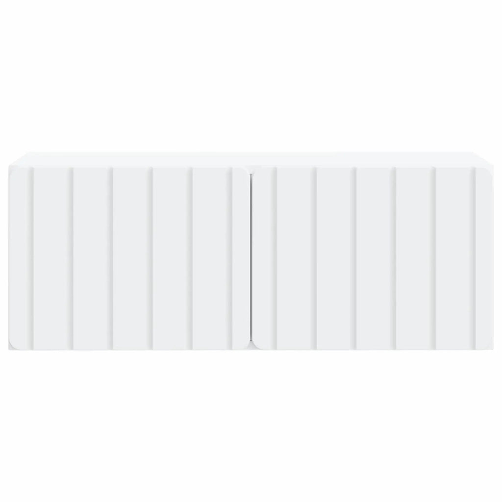 Mobile Porta TV da Muro Bianco 78,5 x 31 x 30 cm 898375