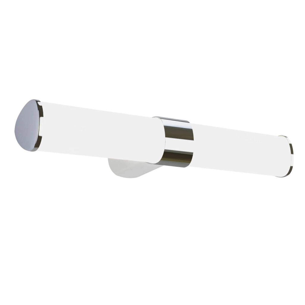 ZMH Lampada da specchio per bagno 8W Moderna 40 cm cromata per camera da letto IP44