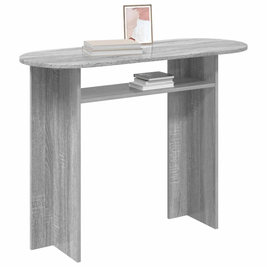 Tavolo consolle Grigio Sonoma 100 x 39,5 x 75 cm 8001164