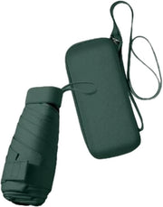 Paraplu opvougbile - paraplu compatta per viaggio - per sole e pioggia - paraplu UV resistente al vento con chiusura a raccordo - Portatile & Resistente al vento