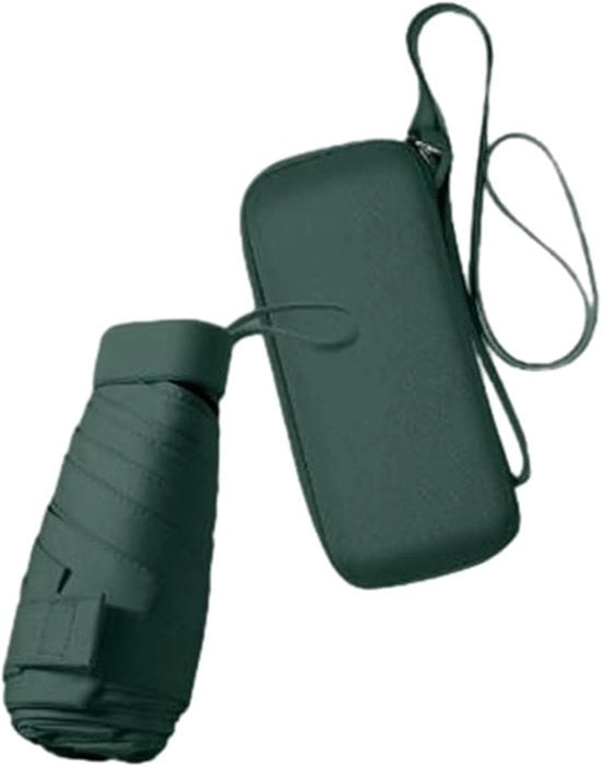Paraplu opvougbile - paraplu compatta per viaggio - per sole e pioggia - paraplu UV resistente al vento con chiusura a raccordo - Portatile & Resistente al vento