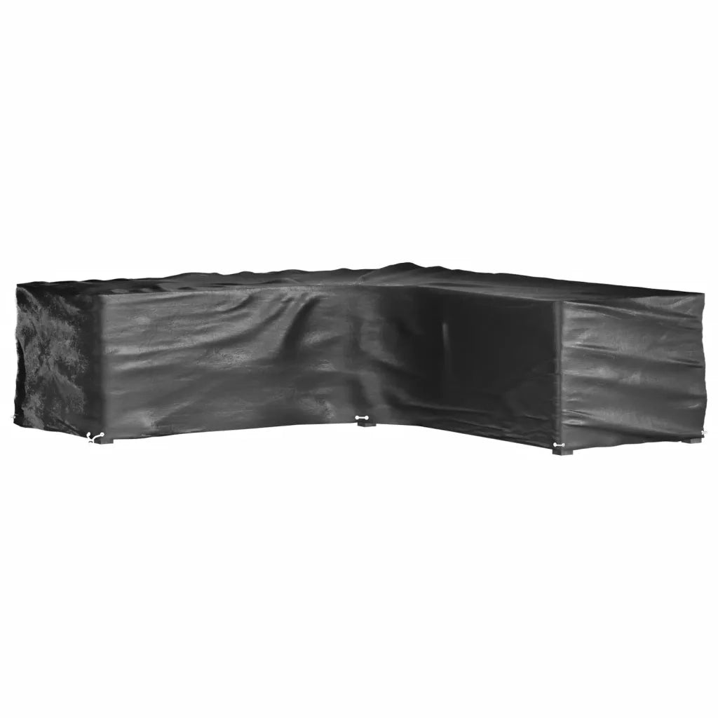 Coperture Mobili da Giardino | Telone per mobili da esterni a L 2 pz 16 Occhielli 250x250x70cm