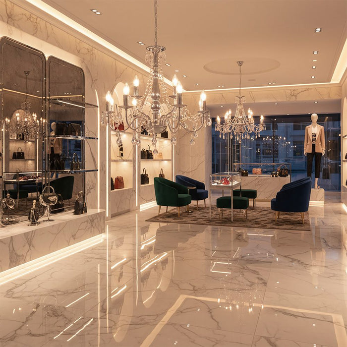 Lampada Da Soffitto Ebt016-9cp Chrome