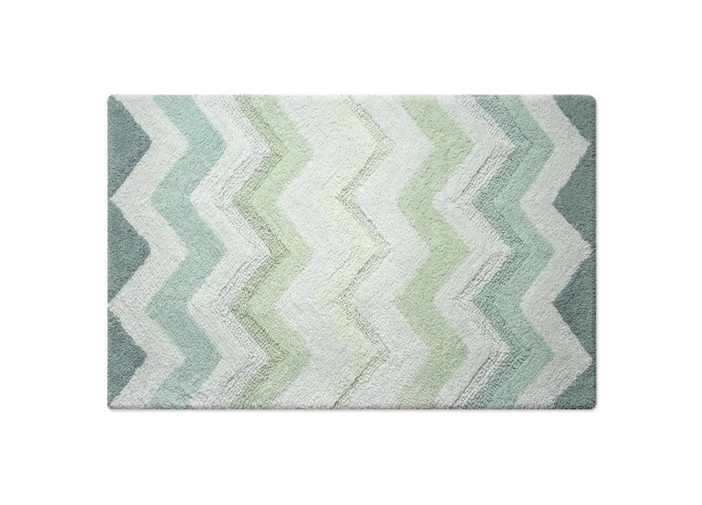 Tappeto Casa Bagno Cotone Spugna Morbida Antiscivolo Tono Su Tono Corner - 60x130 - Bosco