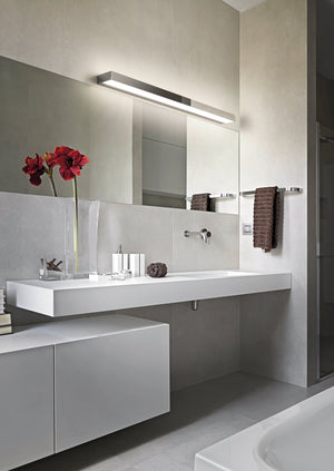 Applique da Interno a LED in Alluminio Cromo