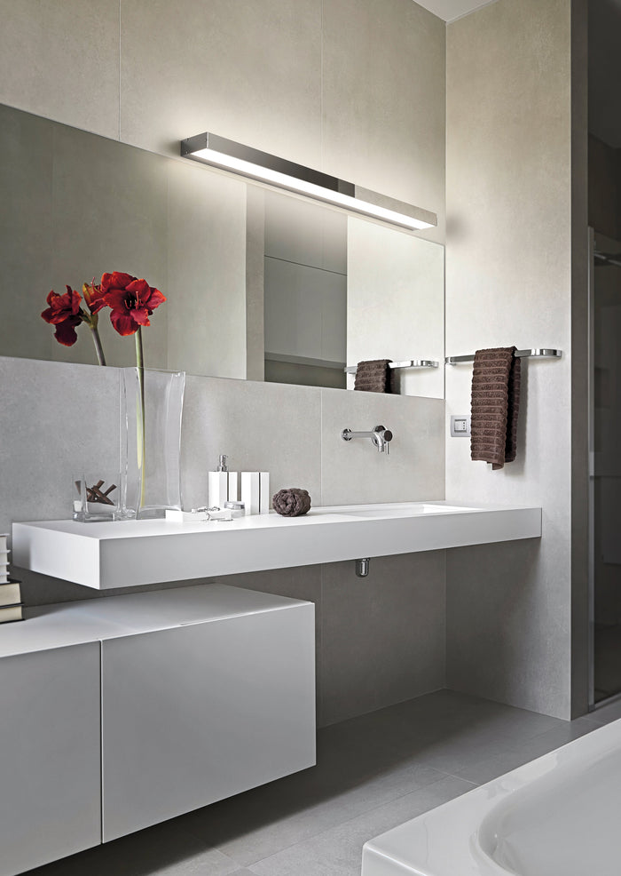 Applique da Interno a LED in Alluminio Cromo