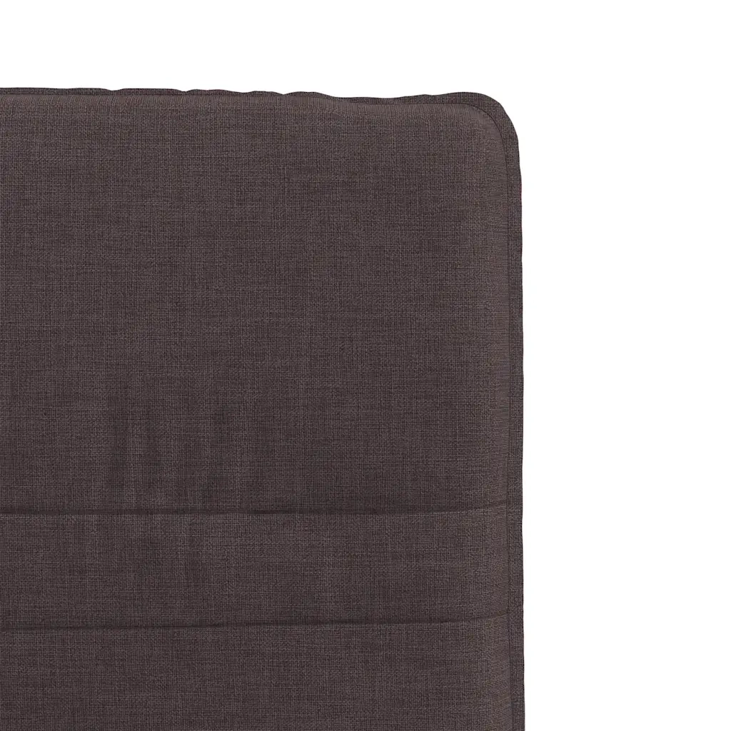 Sedie da Pranzo 6 pz Marrone Scuro in Tessuto 3315629