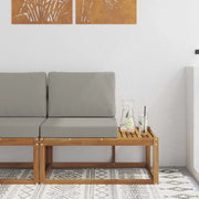 Divano da Esterno con cuscino-Divano da Giardino Naturale 91 x 63 x 73 cm 727431