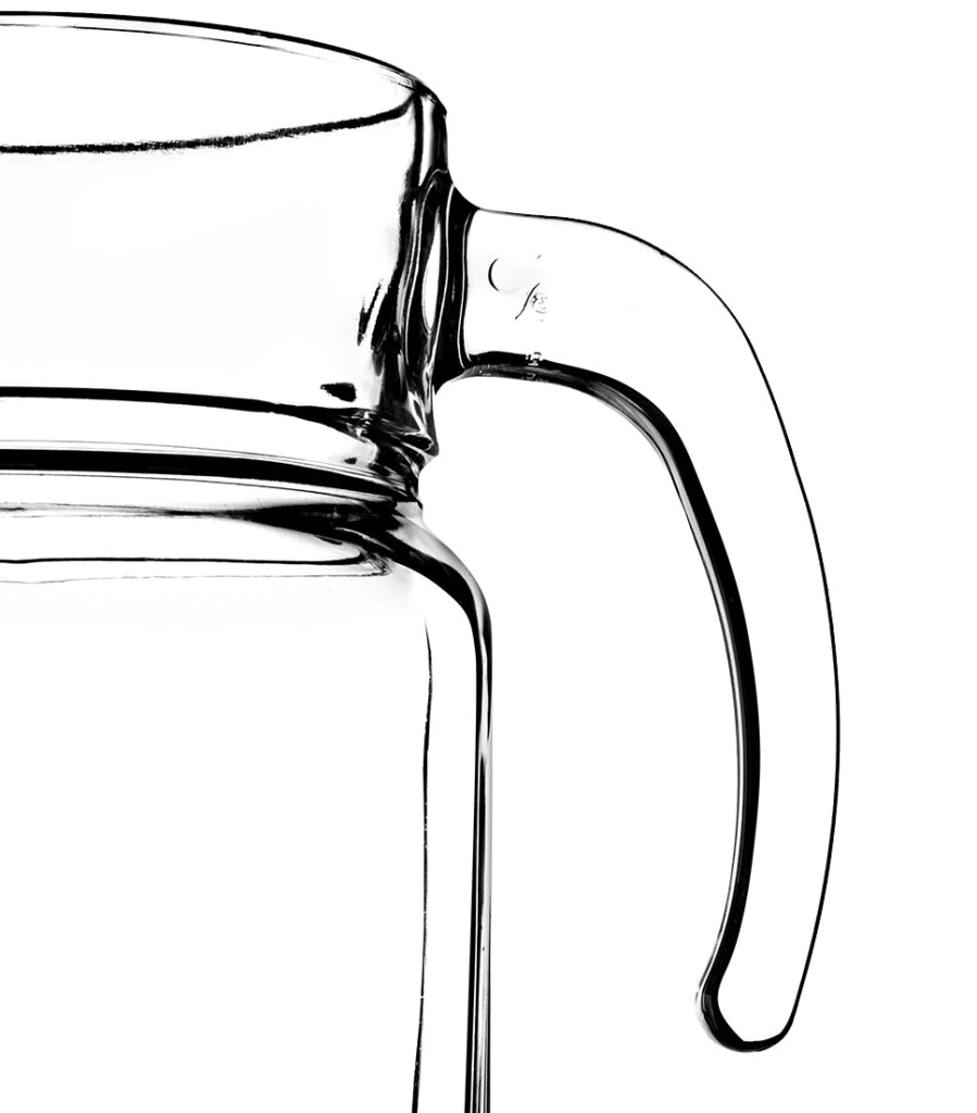 Caraffa in vetro KADAX per bevande, acqua, succhi di frutta, limonata, 1,7 l