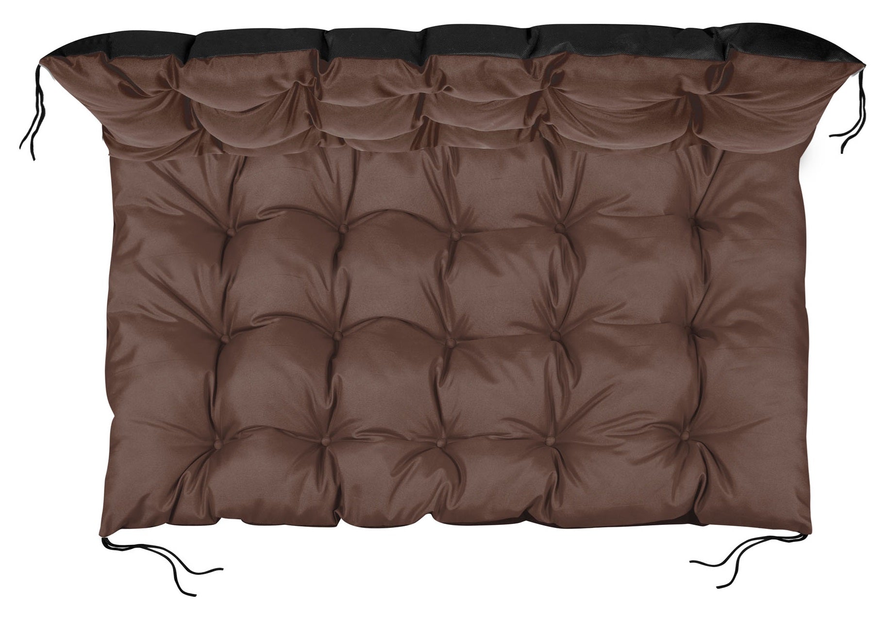 AIO FACTORY Set di cuscini da giardino impermeabili marroni 120x80 cm