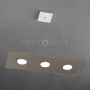 PATH SOSPENSIONE 3+2 LUCI BIEMISSIONE TORTORA SCURO 1141-S3 R+2-TS