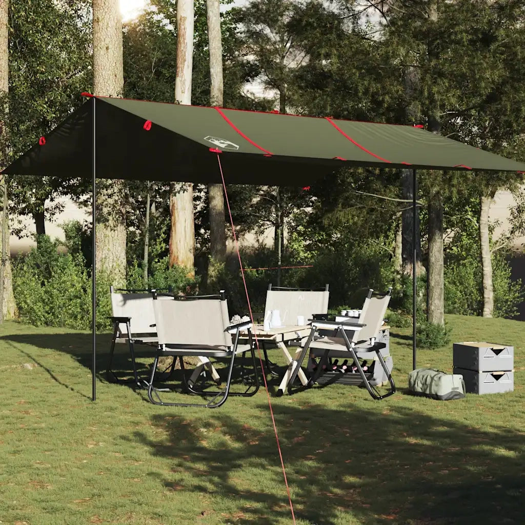 Telone da Campeggio Verde Oliva 451x420 cm Impermeabile 4009603