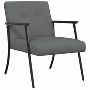 Poltrona | Sedia Relax Grigio scuro Tessuto