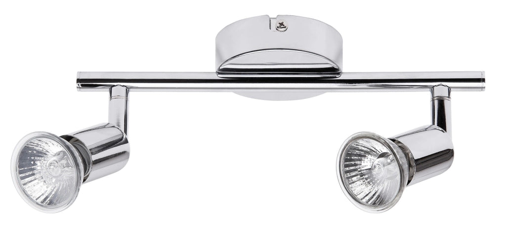 Plafoniera/Applique 2 luci GU10 cromo Norton 6046 Rabalux