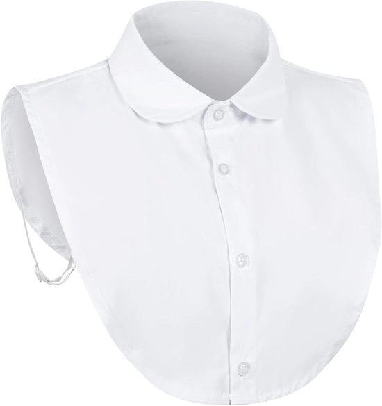 Gola rimovibile per donna - Metà gola camicia - Falsa gola - Accessorio di tendenza