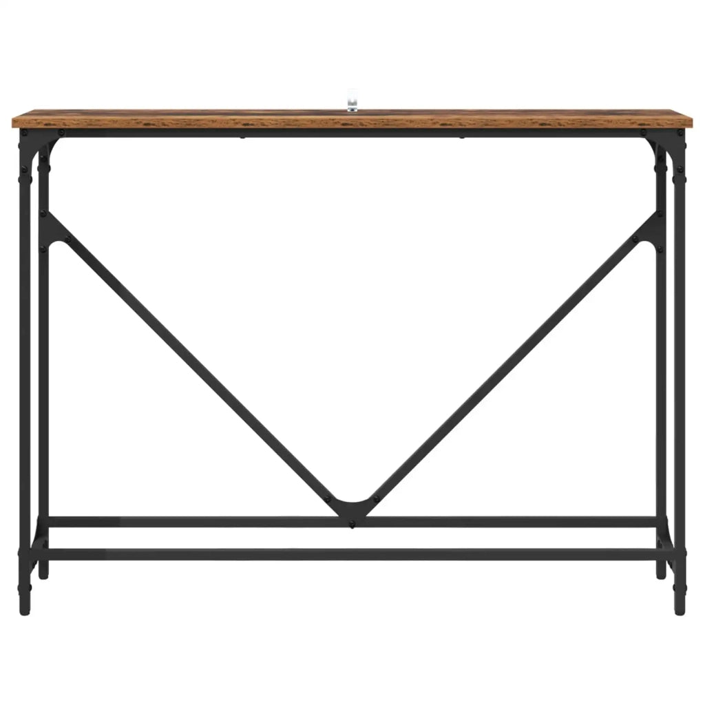 Tavolo consolle Legno vecchio 102 x 23 x 75 cm