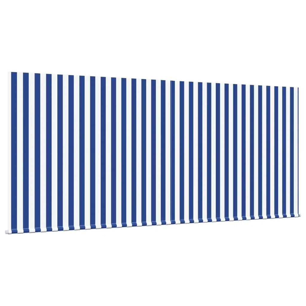 Tenda Retrattile Blu e Bianco 350 x 250 cm 3330201