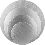 Piatti da torta 15 cm - 20 cm - 25 cm - 30 cm color argento - tavola da torta