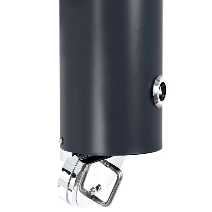 Posacenere da Parete Ø9 cm in Metallo Nero Opaco 3L per Esterno