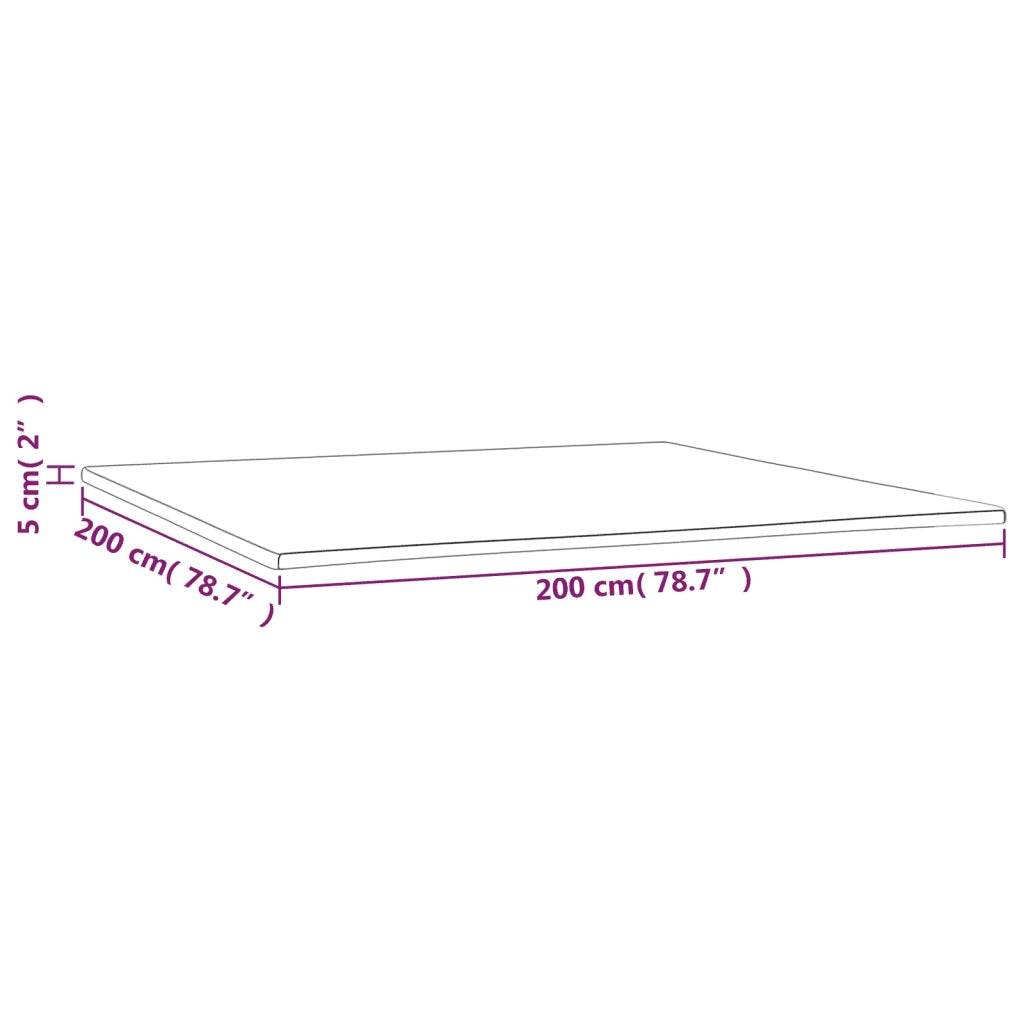 Coprimaterasso 200x200x5 cm CFW3523047