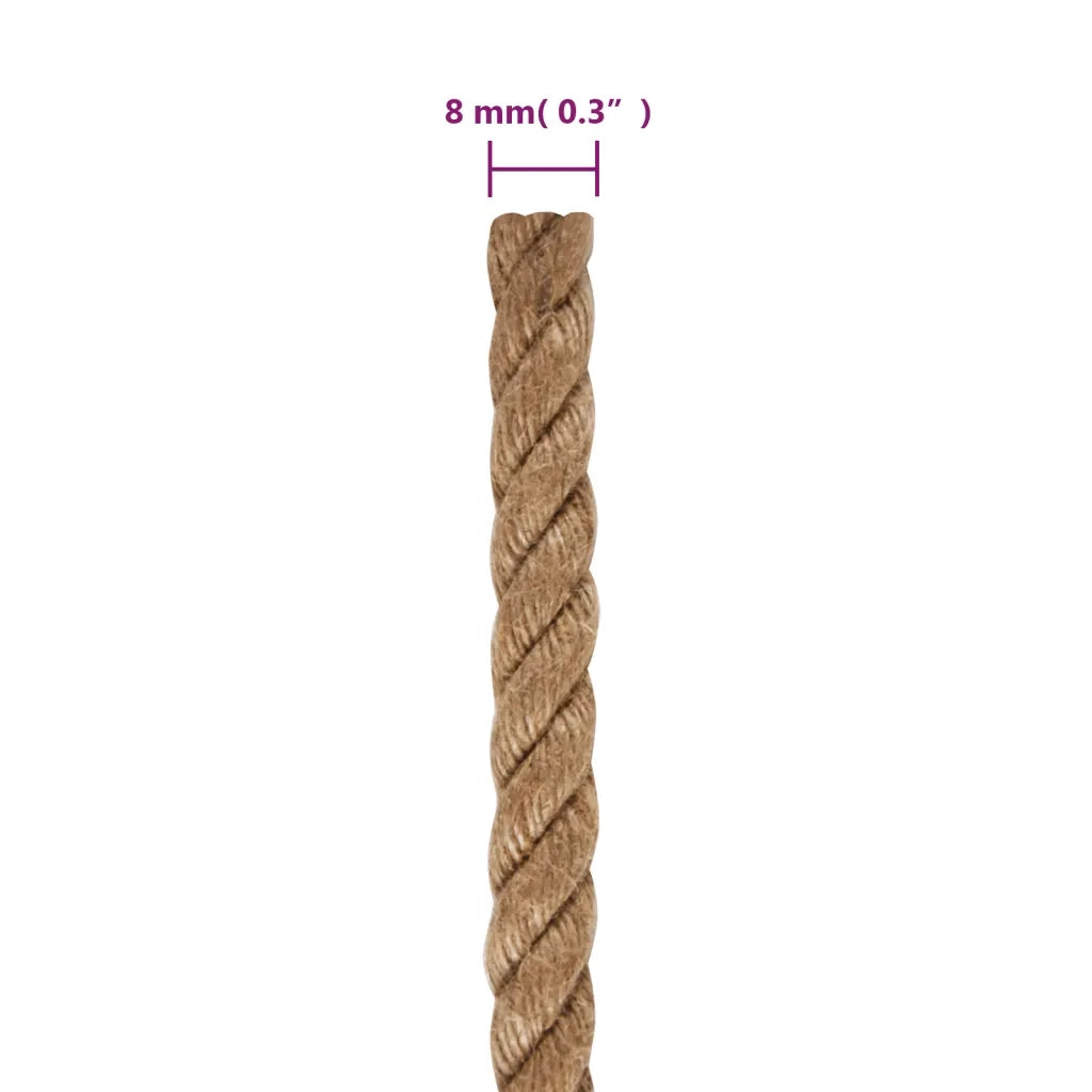 Corda in Juta 100% 8 mm 500 m 91272