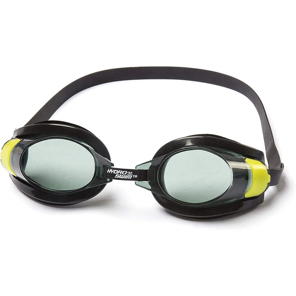 Trade Shop - Occhialini Da Nuoto Per Bambini Focus Silicone Piscina 7-14 Anni 3 Colori 21005 -