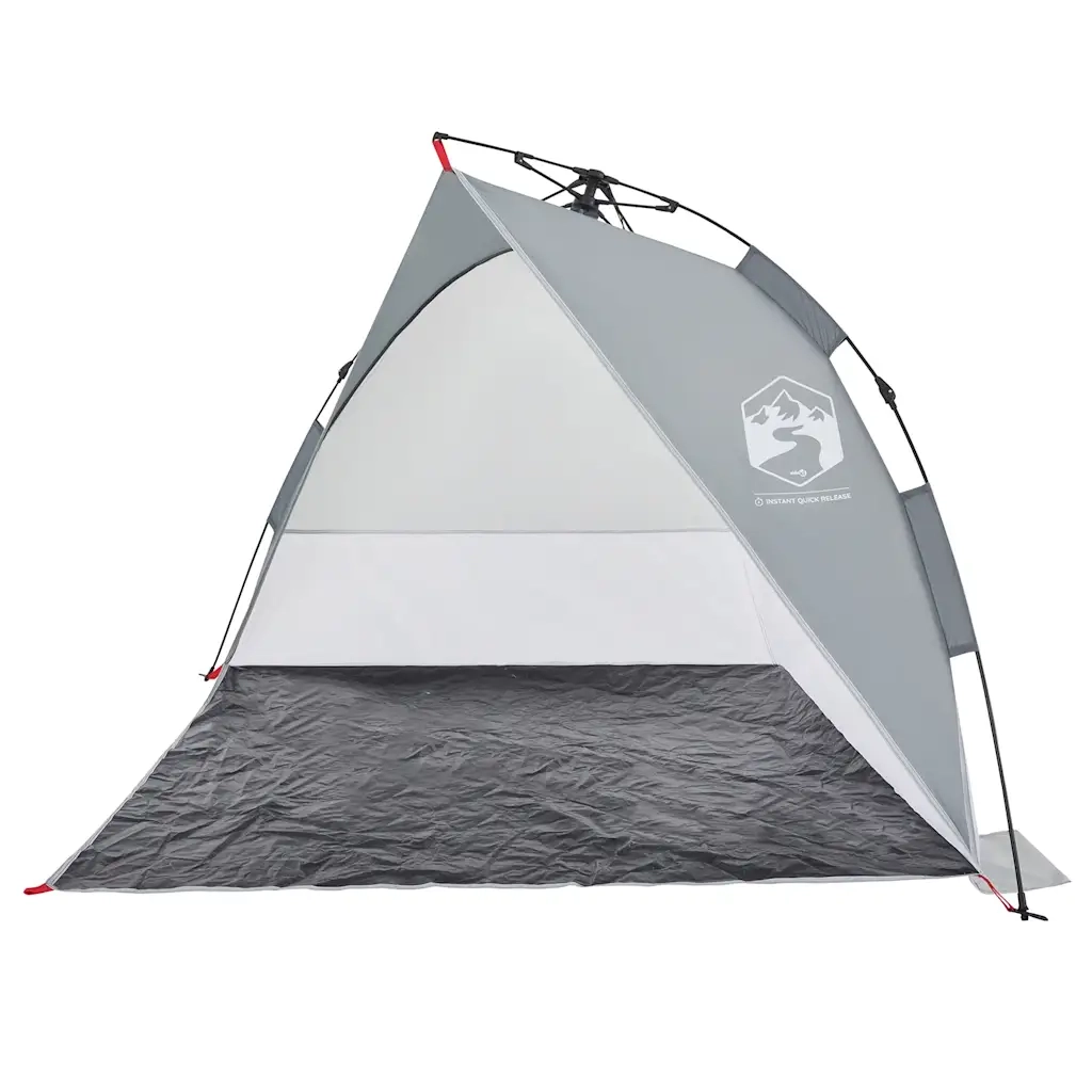 Tenda da Spiaggia-Tenda da campeggio Grigio Rilascio Rapido Impermeabile