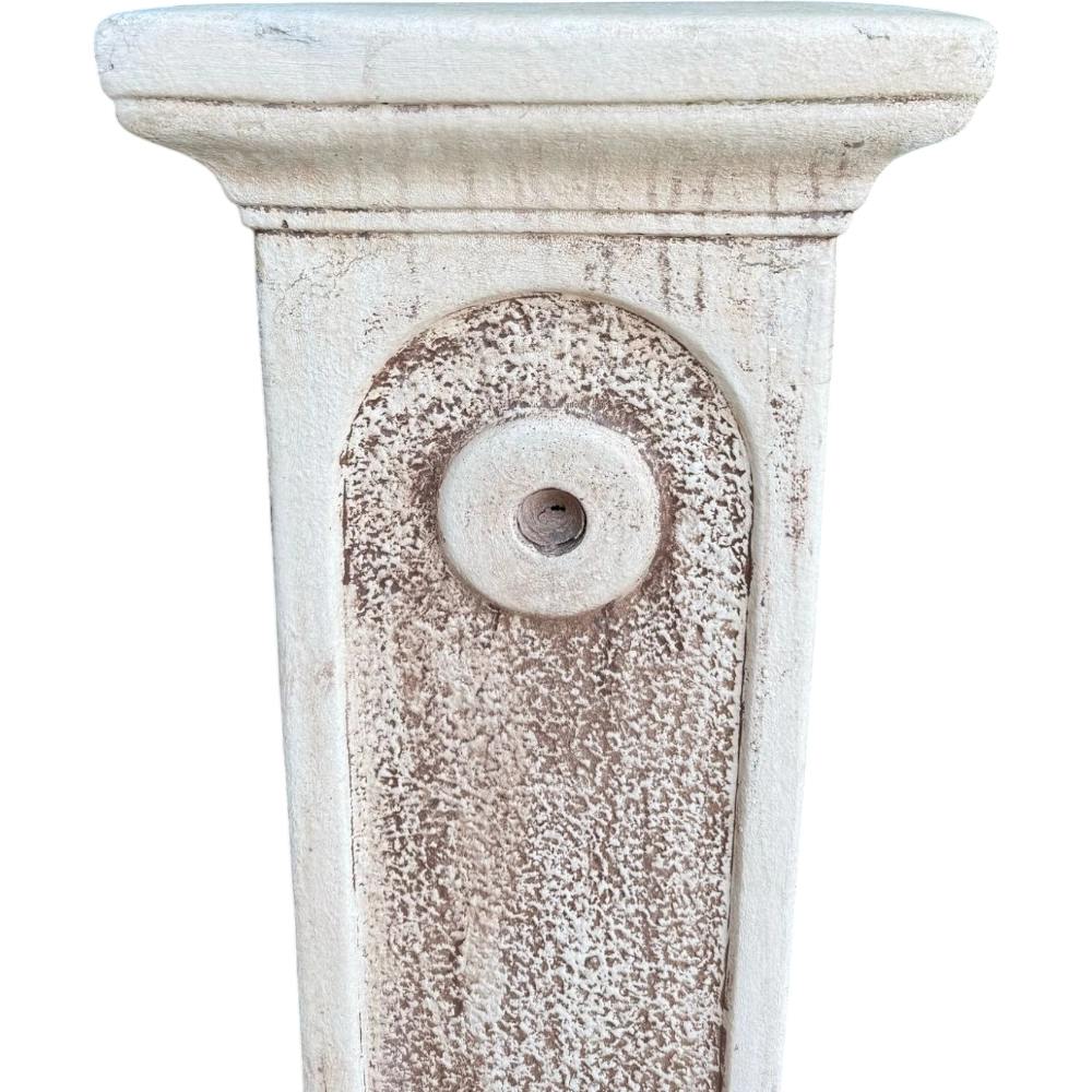 Fontana calcestruzzo cemento senza rubinetto 47x43xh.113cm modello rossella
