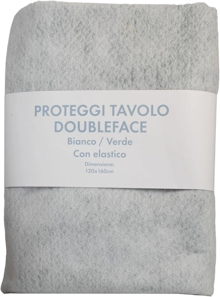 Copritavolo in feltro con elastico perimetrale, 120 x 160 cm, per tavoli 140/155 x 90/110 cm