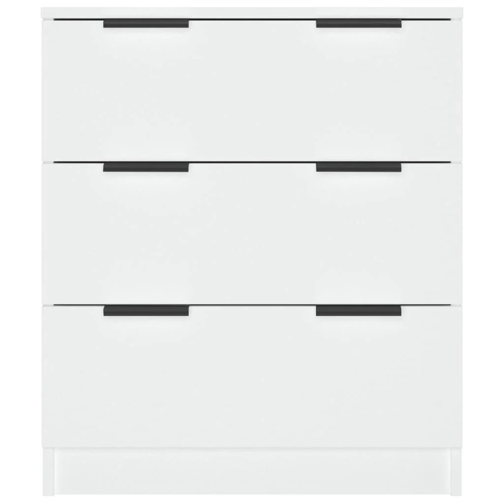 Buffet credenza cassettiera armadio mobile contenitore organizer per cucina soggiorno salotto 60 x 30 x 70 cm legno ingegnerizzato bianco 02_0030327