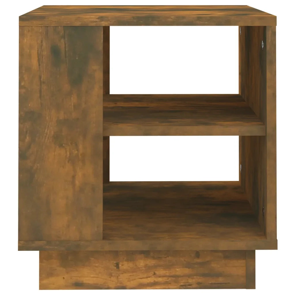 Tavolino da salotto | Tavolino da caff¨¨ | Tavolino da Soggiorno Rovere Fumo 40x40x43 cm Legno Multistrato