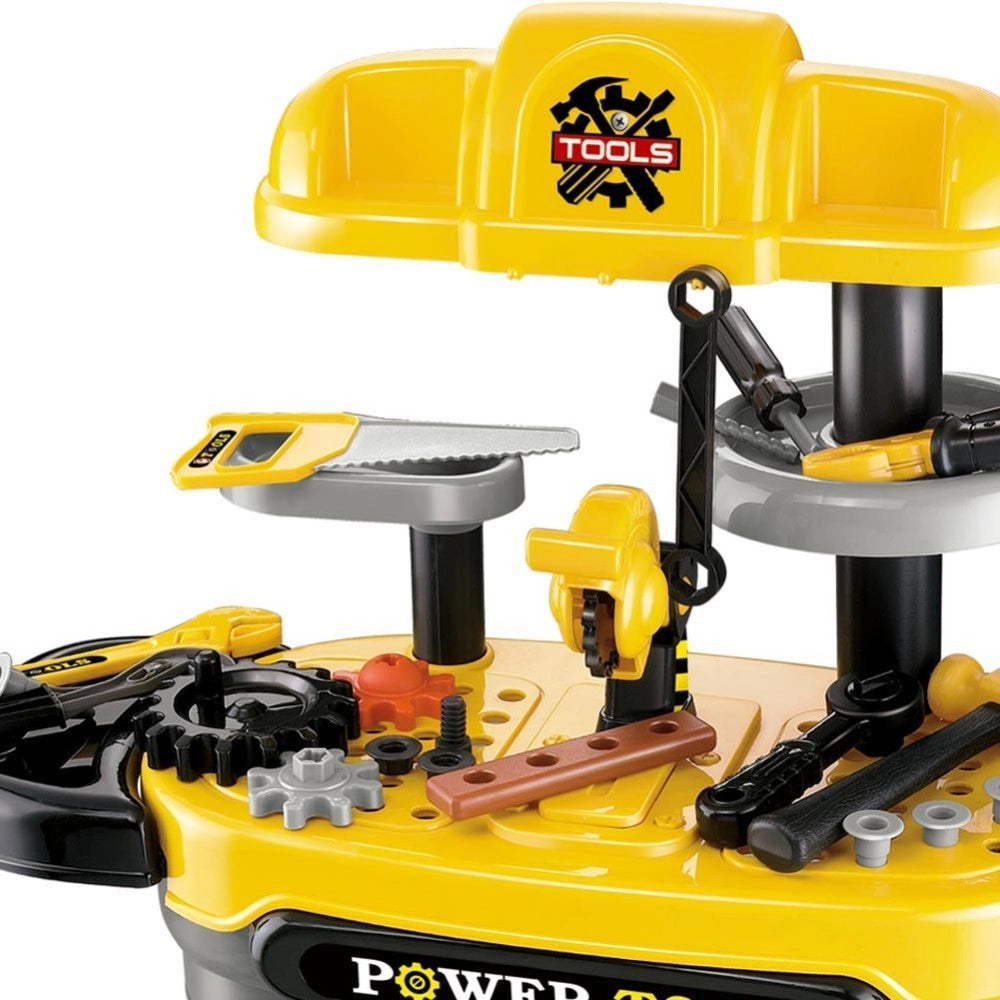 Trade Shop - Banco Lavoro Per Bambini Giocattolo Con Attrezzi Fai Da Te Giochi Bambino -
