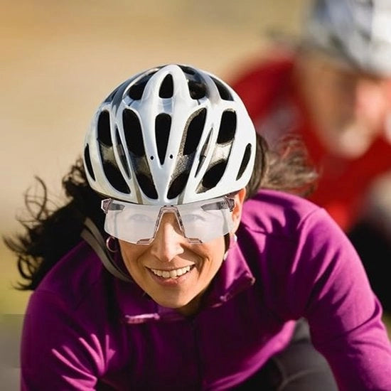 Sole bracciale, occhiali UV protettivi per biciclette da corsa, occhiali sportivi unisex con montatura leggera e lenti polarizzate – per attività all'aperto come corsa, camminata, pesca e guida automobilistica