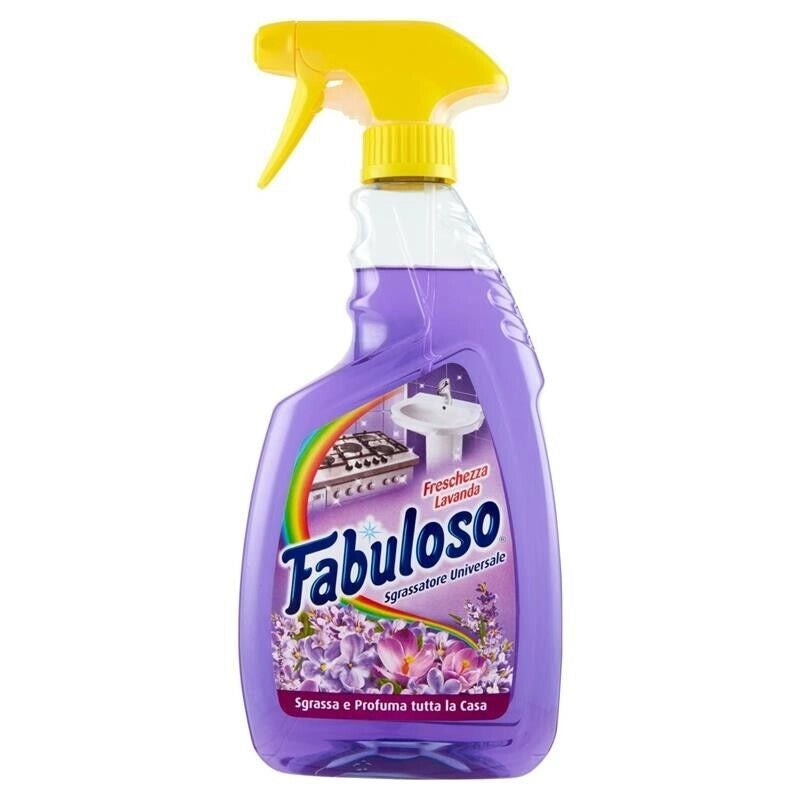 SET 10 PZ SPRAY FABULOSO SGRASSATORE ALLA LAVANDA IN FORMATO DA 600 ML