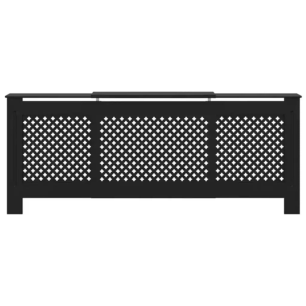 Copertura per Radiatore Nera in MDF 205 cm cod mxl 68806